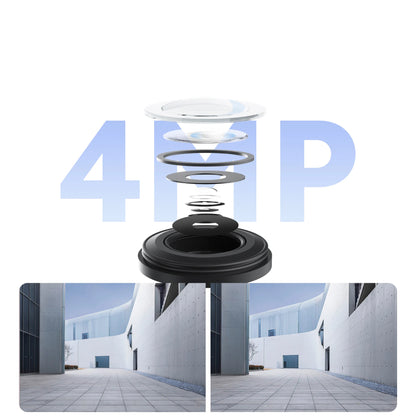 Xiaomi CW500 Dual övervakningskamera, Wi-Fi, 2.5K, IP66, Utomhus BHR9402EU