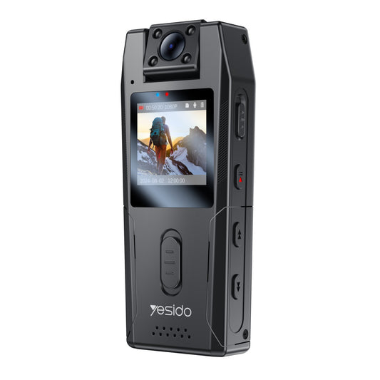 Sportkamera Yesido KM25, 1080P, Display 1.3 tum, Svart