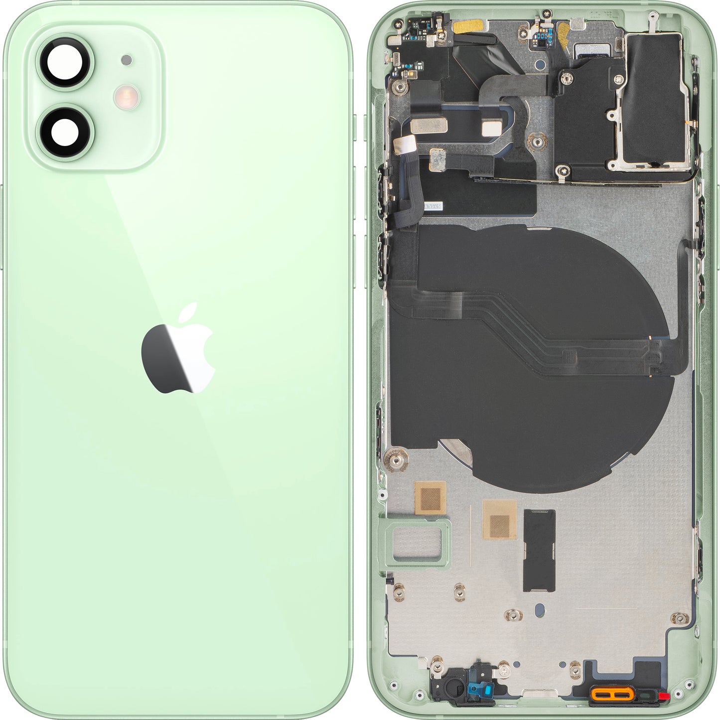 Batterilucka Apple iPhone 12, Med Mellanhus, Grön, Swap