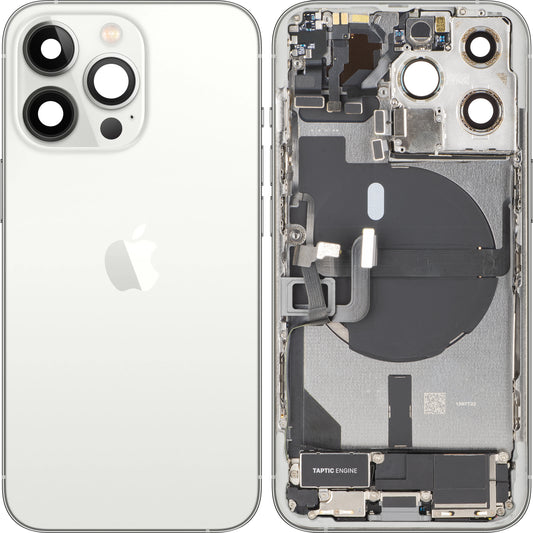 Batterilucka Apple iPhone 13 Pro, Med Mellanhus, Fullständiga Delar, Silver, Swap