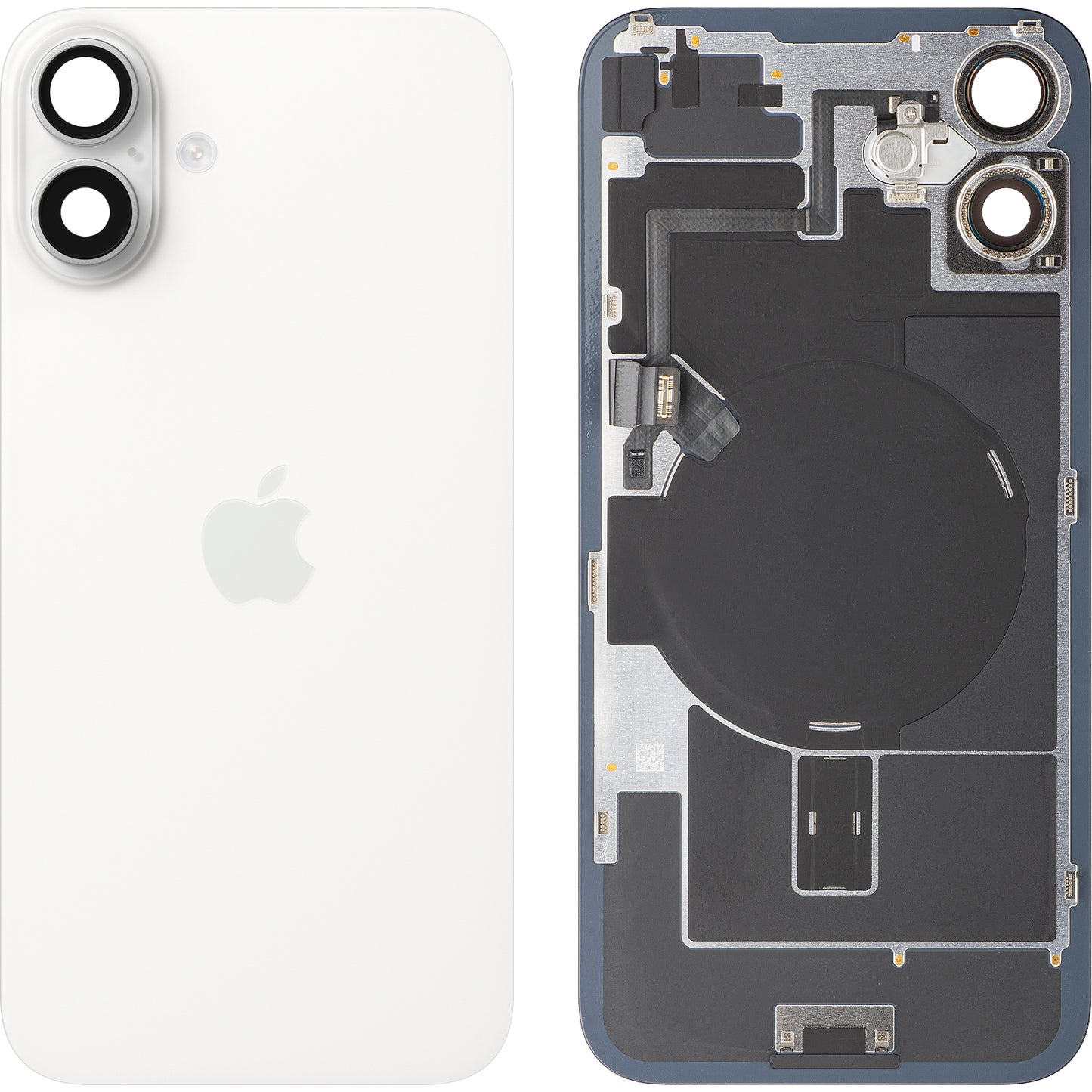 Batterilucka Apple iPhone 16 Plus, Vit, Swap