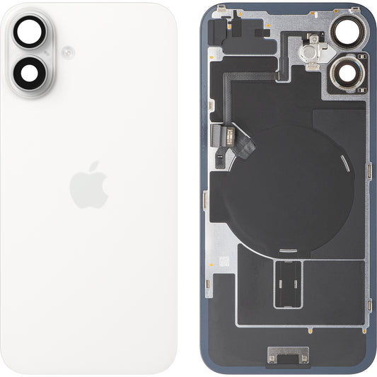 Batterilucka Apple iPhone 16 Plus, Vit, Swap