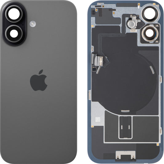 Batterilock Apple iPhone 17, Svart, Premium Swap
