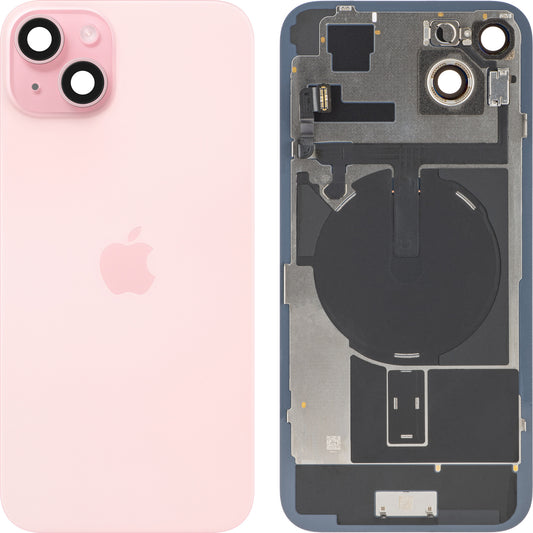 Batterilucka Apple iPhone 15 Plus, Rosa, Swap