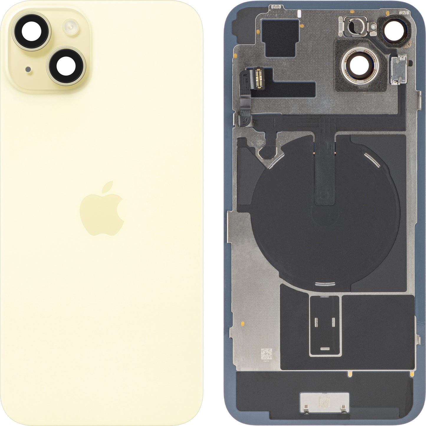 Batterilock Apple iPhone 15 Plus, Gul, Swap Premium