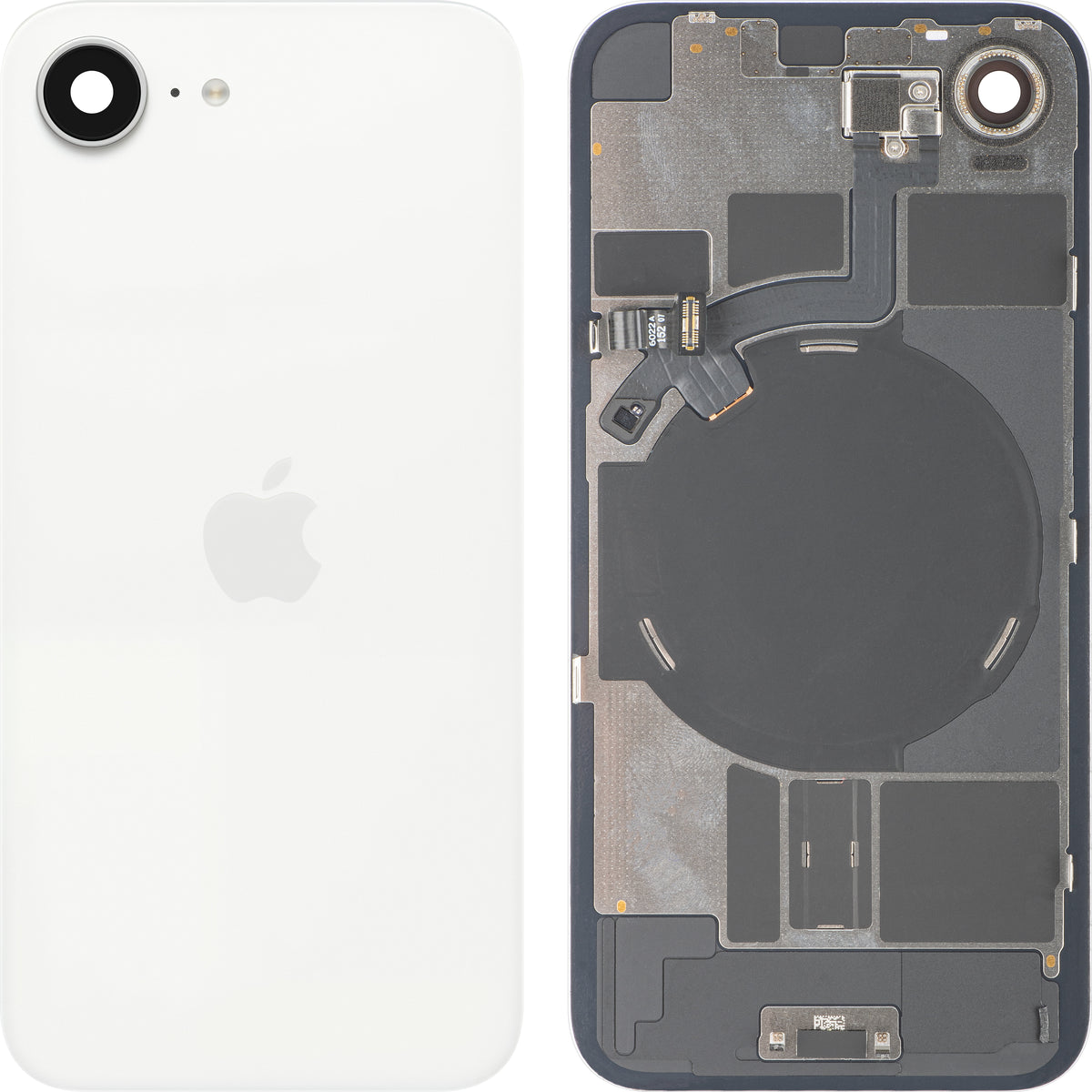 Batterilucka Apple iPhone 17e, vit, Swap Premium