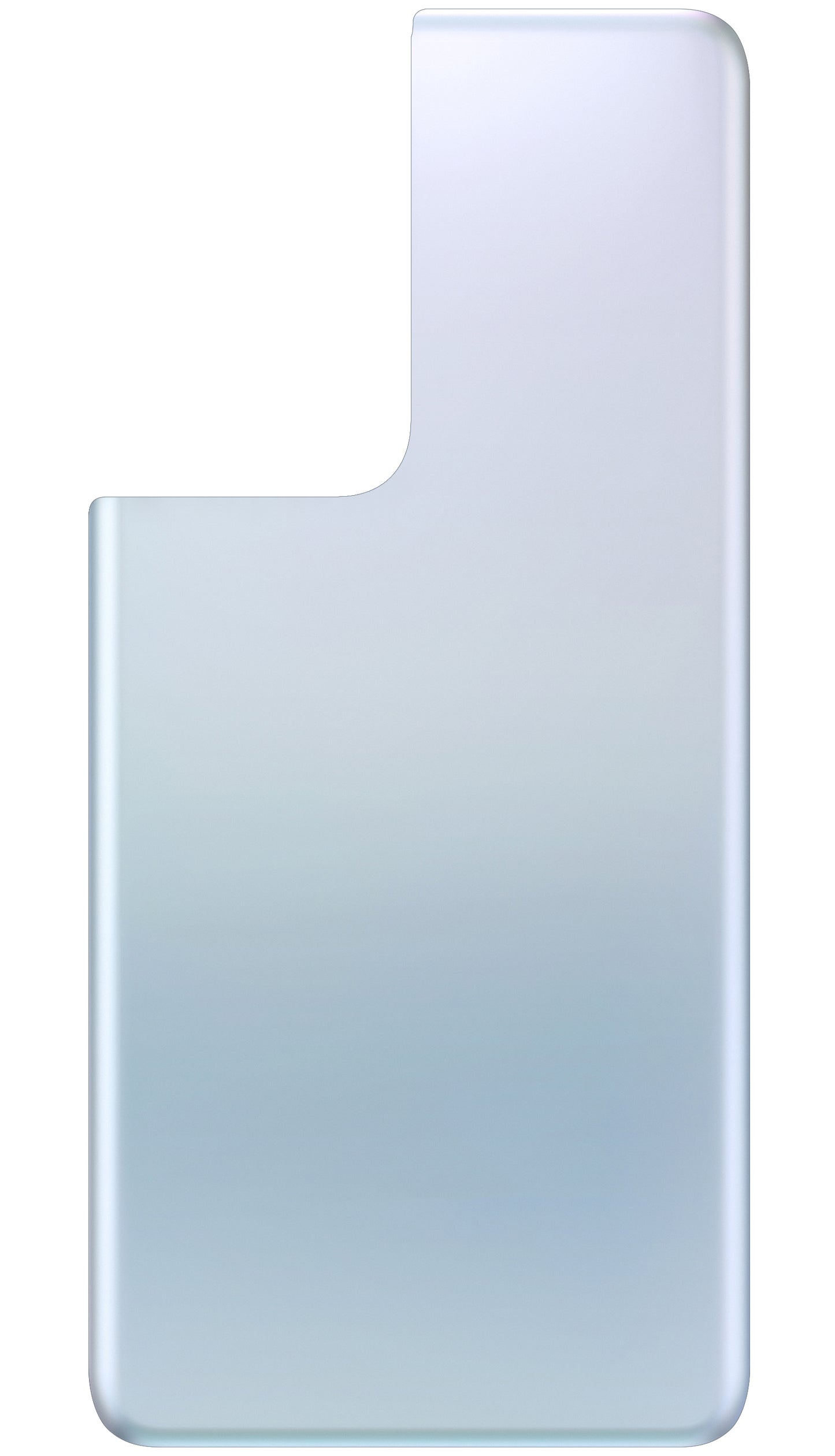 Batterilock kompatibel med Samsung Galaxy S21 Ultra 5G G998, Silver