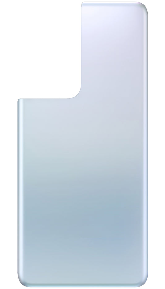 Batterilock kompatibel med Samsung Galaxy S21 Ultra 5G G998, Silver