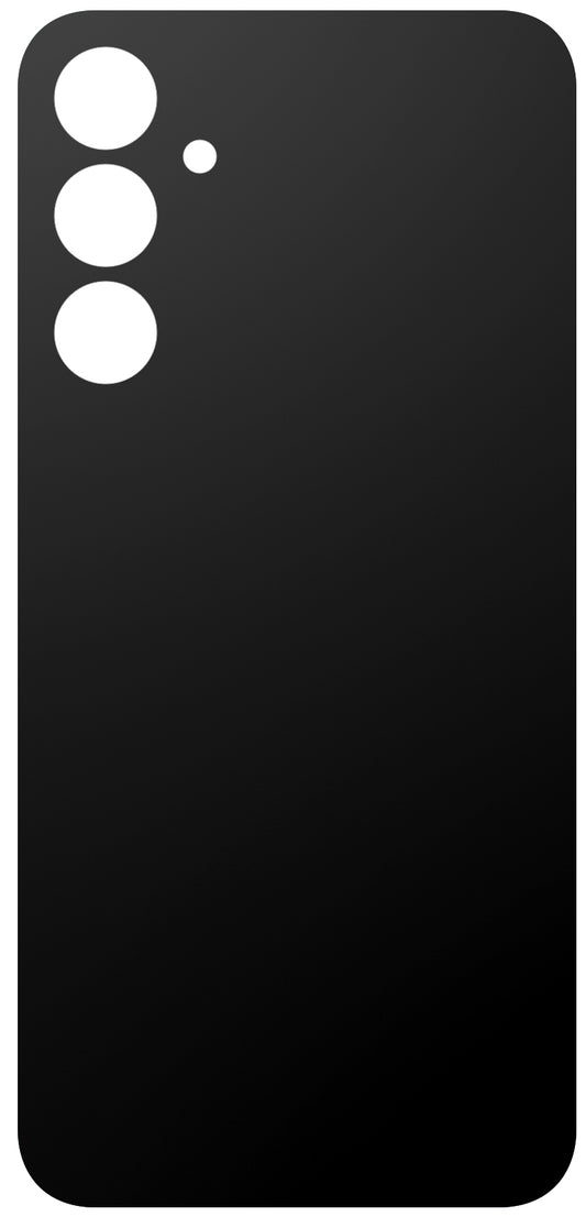 Batterilucka kompatibel med Samsung Galaxy A25 A256, Svart
