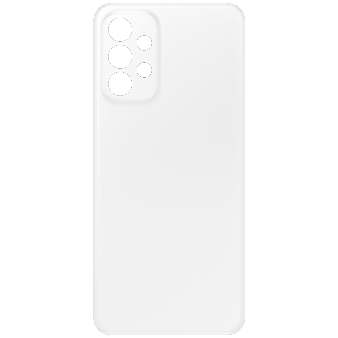 Batterilock kompatibel med Samsung Galaxy A23 5G A236, Vit