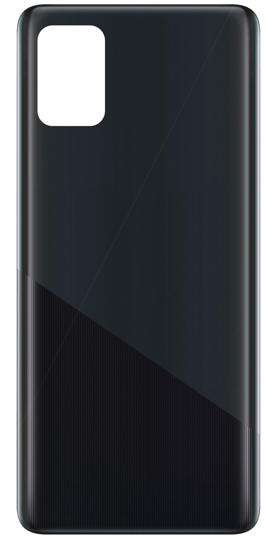 Batterilucka kompatibel med Samsung Galaxy A51 A515, Svart