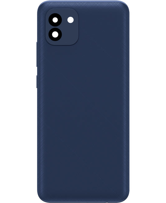 Batterilucka kompatibel med Samsung Galaxy A03 A035, Version F, Blå