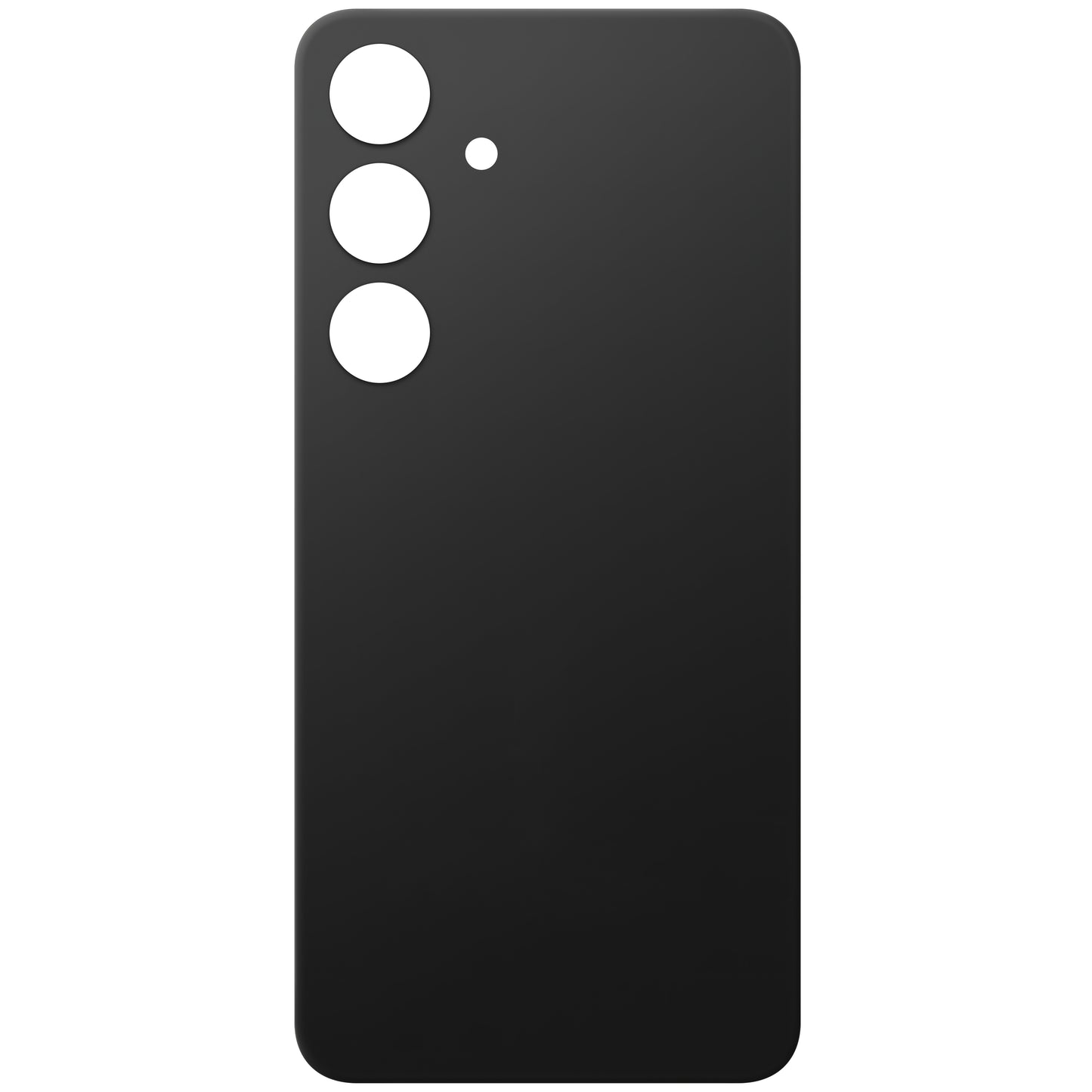Batterilucka kompatibel med Samsung Galaxy S24 S921, svart