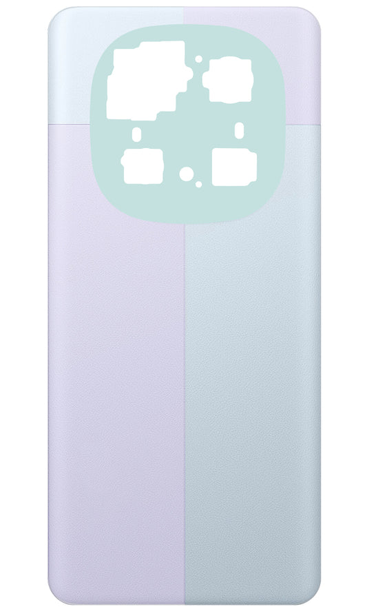 Batterilock kompatibel med Xiaomi Redmi Note 14 Pro 5G, Lila