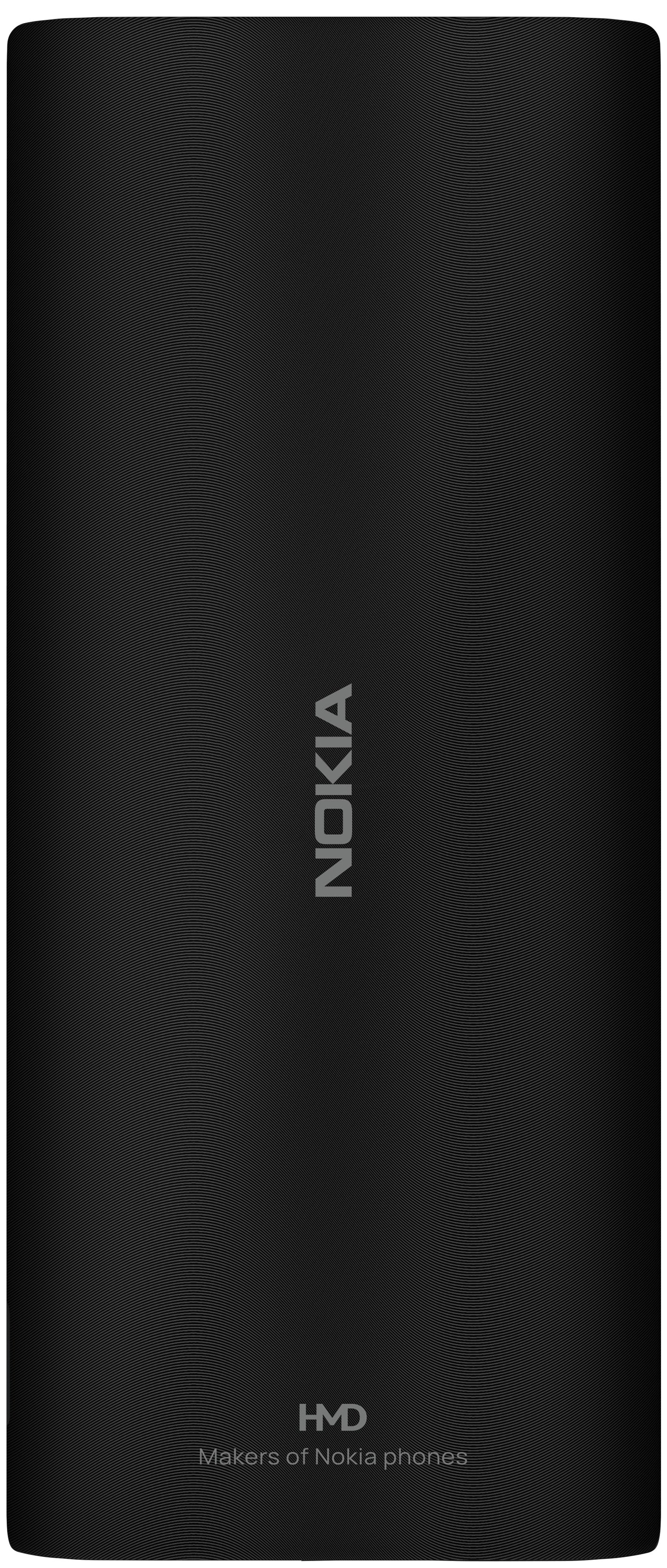 Batteriskydd för HMD 105 / Nokia 105 (2024), Svart