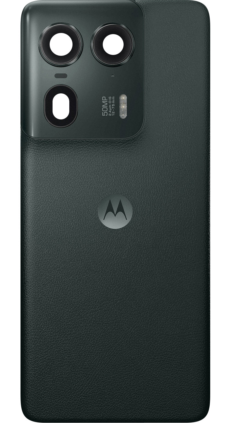 Batterilock Motorola Edge 50 Ultra, Svart (Forest Grey), Swap 5S58C24471