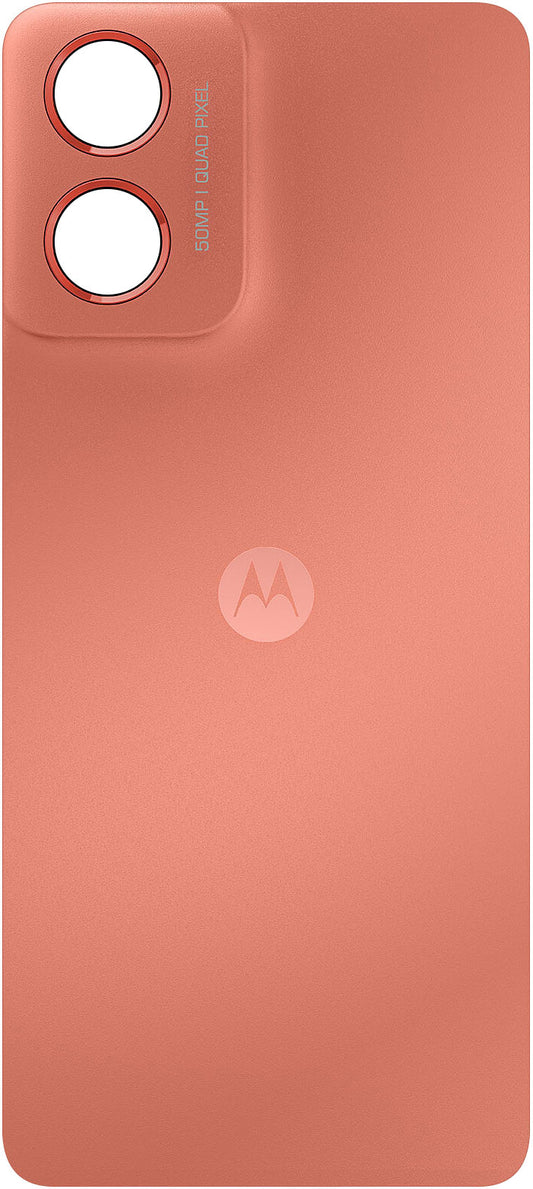 Batterilucka Motorola Moto G04s, Orange (Sunrise Orange), Service Pack 5S58C24270