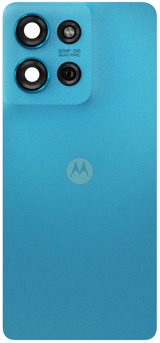 Batterilucka Motorola Moto G75, Blå (Aqua Blue), Service Pack 5S58C28852