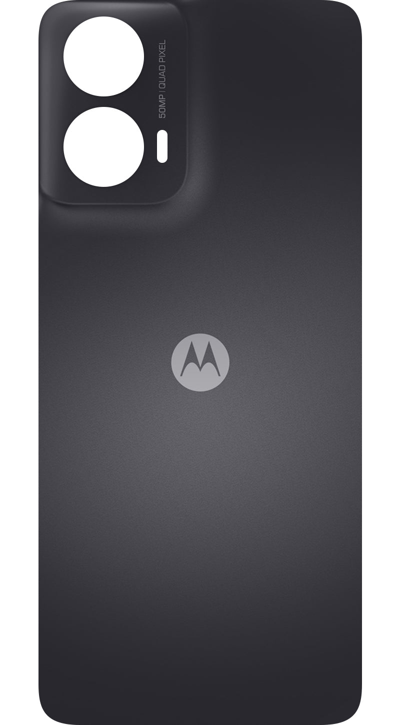 Batterilock Motorola Moto G24, Svart (Matte Charcoal), Swap 5S58C23814