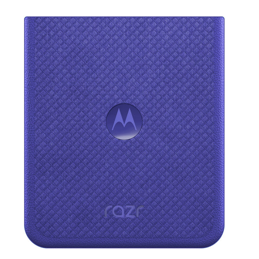 Batterilucka Motorola Razr Ultra 2026 / Razr 70 Ultra, Violett (Pantone Orient Blue), Service Pack SL98E96499