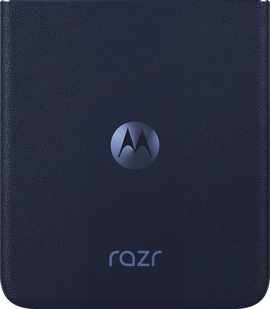 Batterilock Motorola Razr+ 2025 / Razr+ 2024 / Razr 50 Ultra, Marinblå, Swap