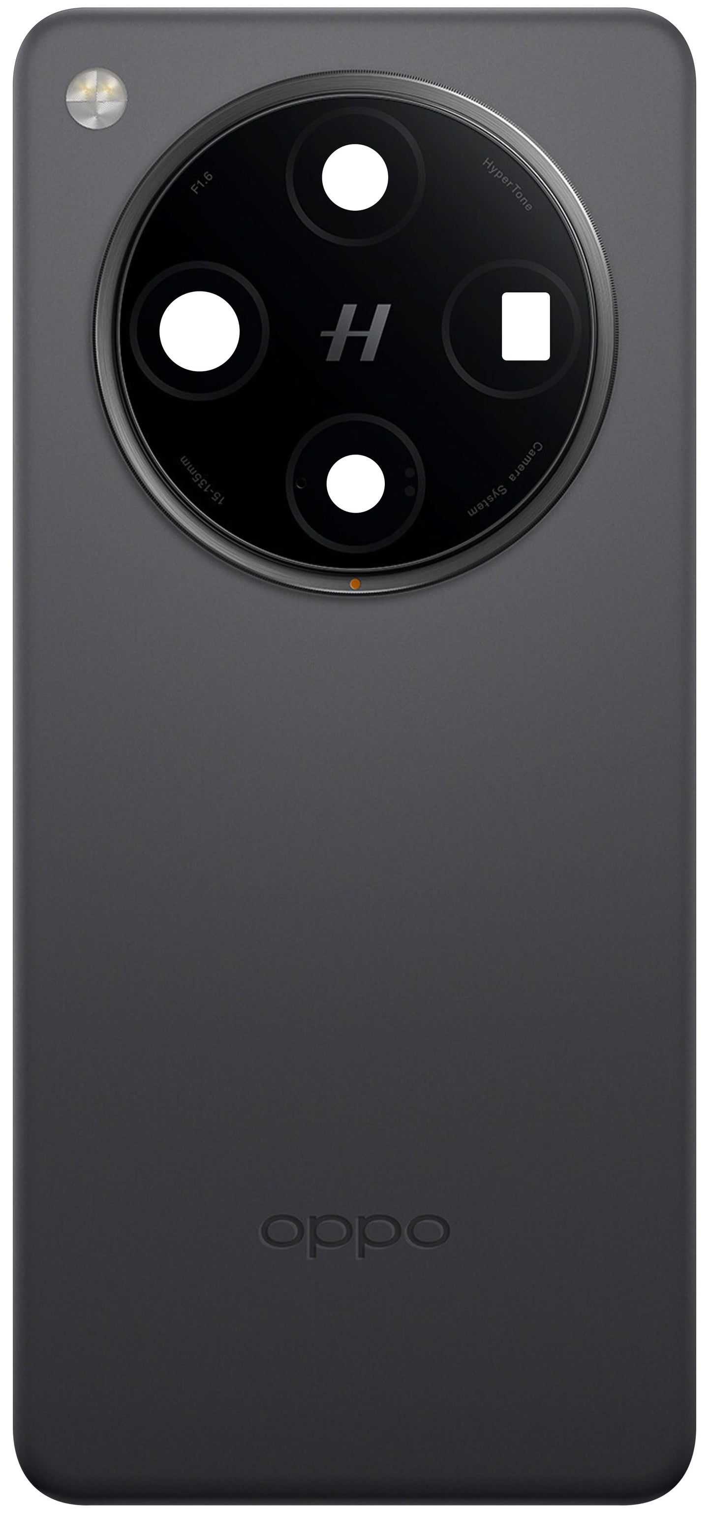 Batterilucka Oppo Find X8 Pro, Svart (Space Black), Service Pack 621033000405