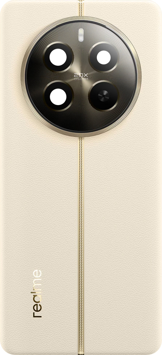 Batterilucka Realme 12 Pro, Guld (Navigator Beige), Service Pack 621033000192
