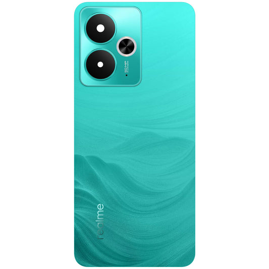 Batterilucka Realme 14T, Grön (Surf Green), Servicepaket 621033000567