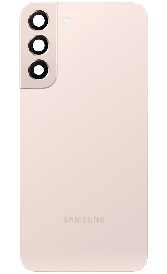 Batterilucka Samsung Galaxy S22+ 5G S906, Guldrosa, Service Pack GH82-27444D