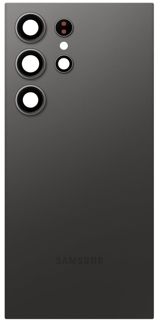 Batterilucka Samsung Galaxy S24 Ultra S928, Svart (Titanium Black), Service Pack GH82-33349B