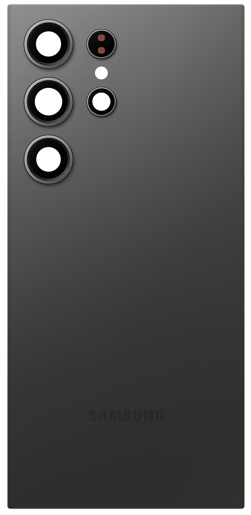 Batterilucka Samsung Galaxy S24 Ultra S928, Svart (Titanium Black), Service Pack GH82-33349B