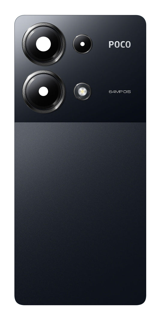 Batterilucka Xiaomi Poco M6 Pro 4G, Svart, Service Pack 5600070N6P00