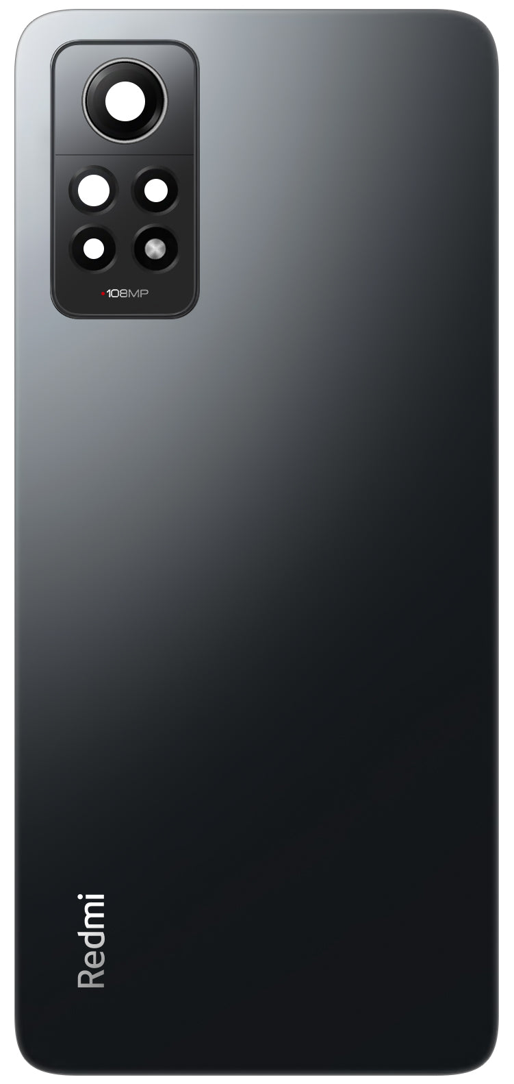 Batterilucka Xiaomi Redmi Note 12 Pro 4G, Svart (Midnight Black), Service Pack 5600040K6A00