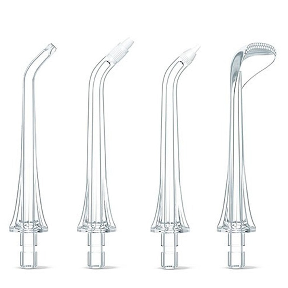 Reservdel för munirrigator Bitvae C2 / F30 / 204, Set om 4 stycken, Transparent