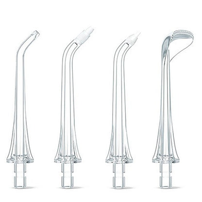 Reservdel för munirrigator Bitvae C2 / F30 / 204, Set om 4 stycken, Transparent