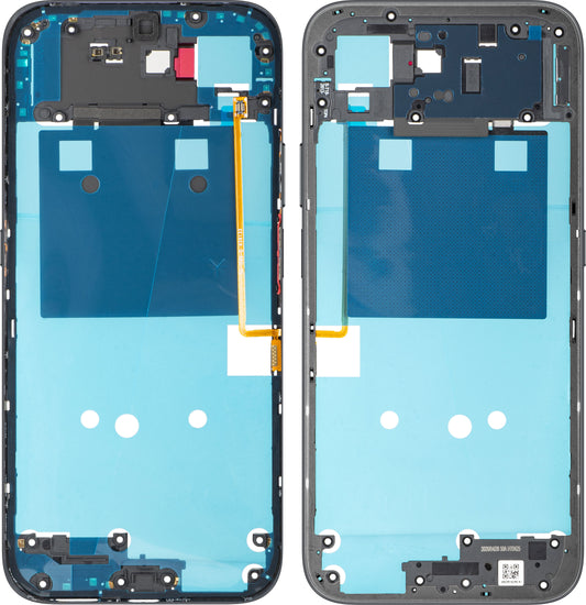 Mellanram Honor 600 Smart, Svart (Velvet Black), Service Pack 9707ADNR