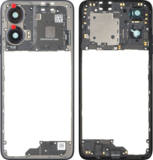 Mellanram Motorola Moto G35, Svart (Midnight Black), Service Pack 5S58C28877