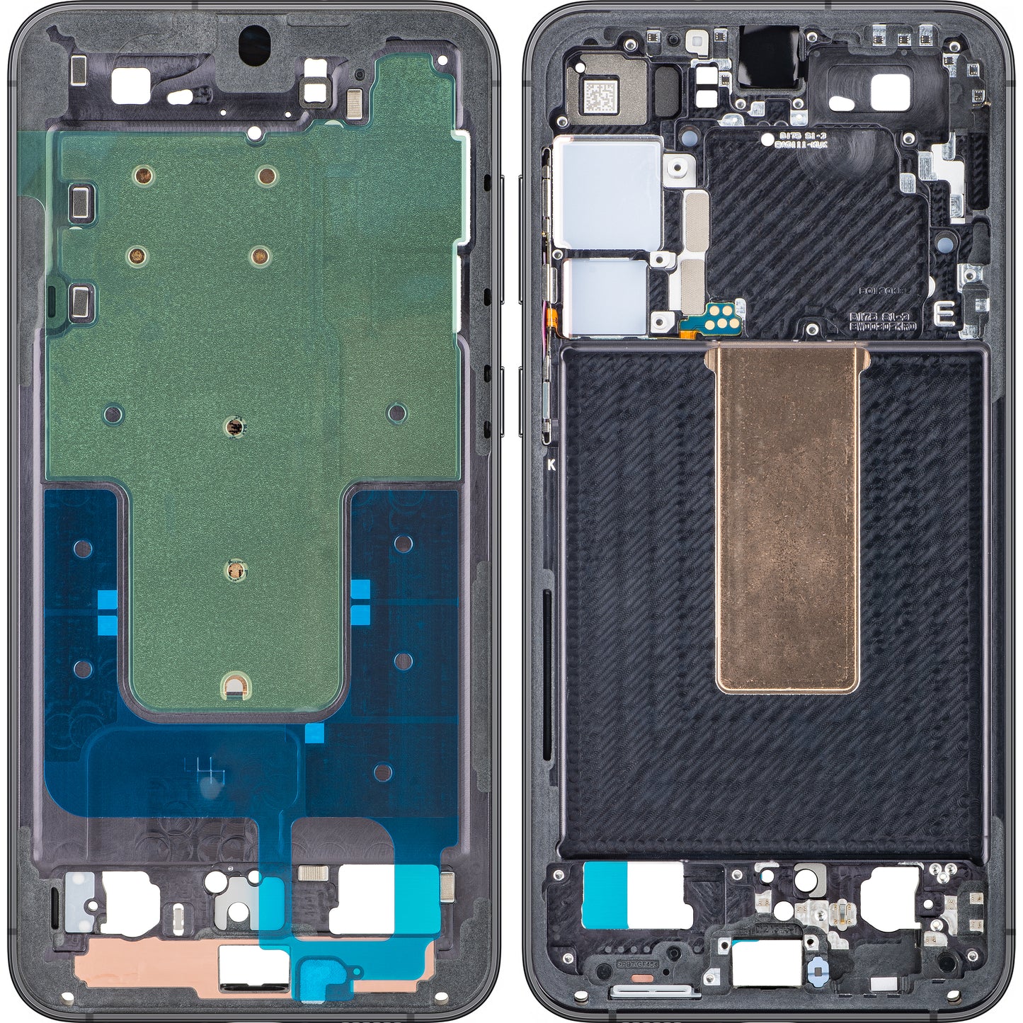 Mellankåpa Samsung Galaxy S23+ S916, Svart (Phantom Black), Service Pack GH96-15838A