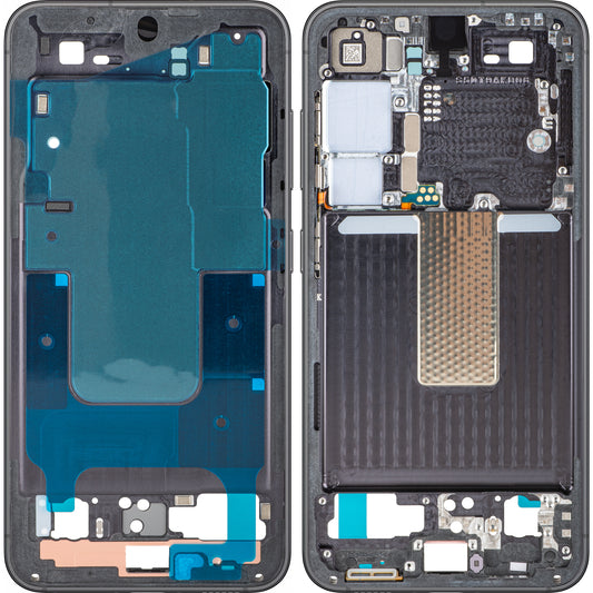 Mellankåpa Samsung Galaxy S23 S911, Svart (Phantom Black), Service Pack GH96-15624A