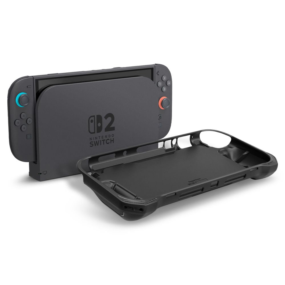 Skyddshölje Spigen Rugged Armor för Nintendo Switch 2, Svart ACS09075