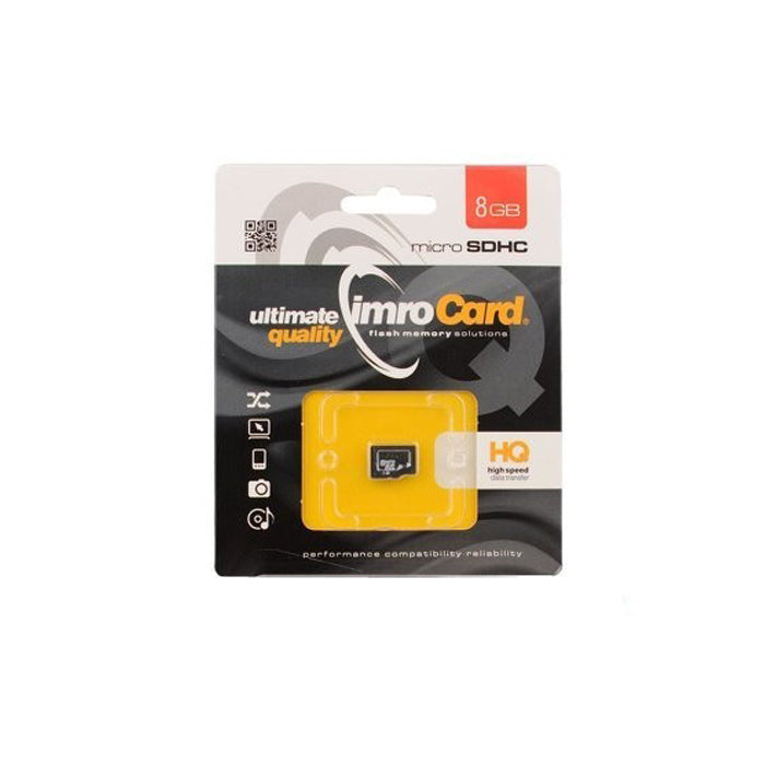 Imro microSDHC-minneskort, 8Gb, Klass 10