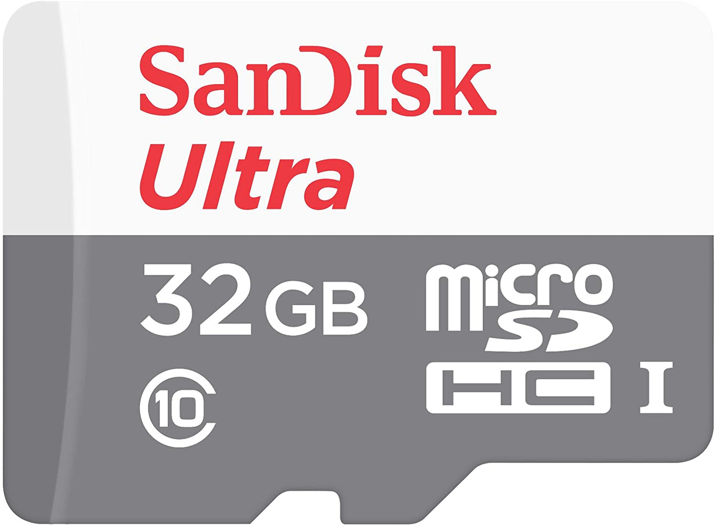 Minneskort microSDHC SanDisk Ultra, 32Gb, Klass 10 SDSQUNR-032G-GN3MN