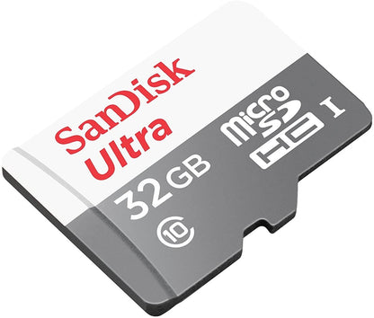 Minneskort microSDHC SanDisk Ultra, 32Gb, Klass 10 SDSQUNR-032G-GN3MN