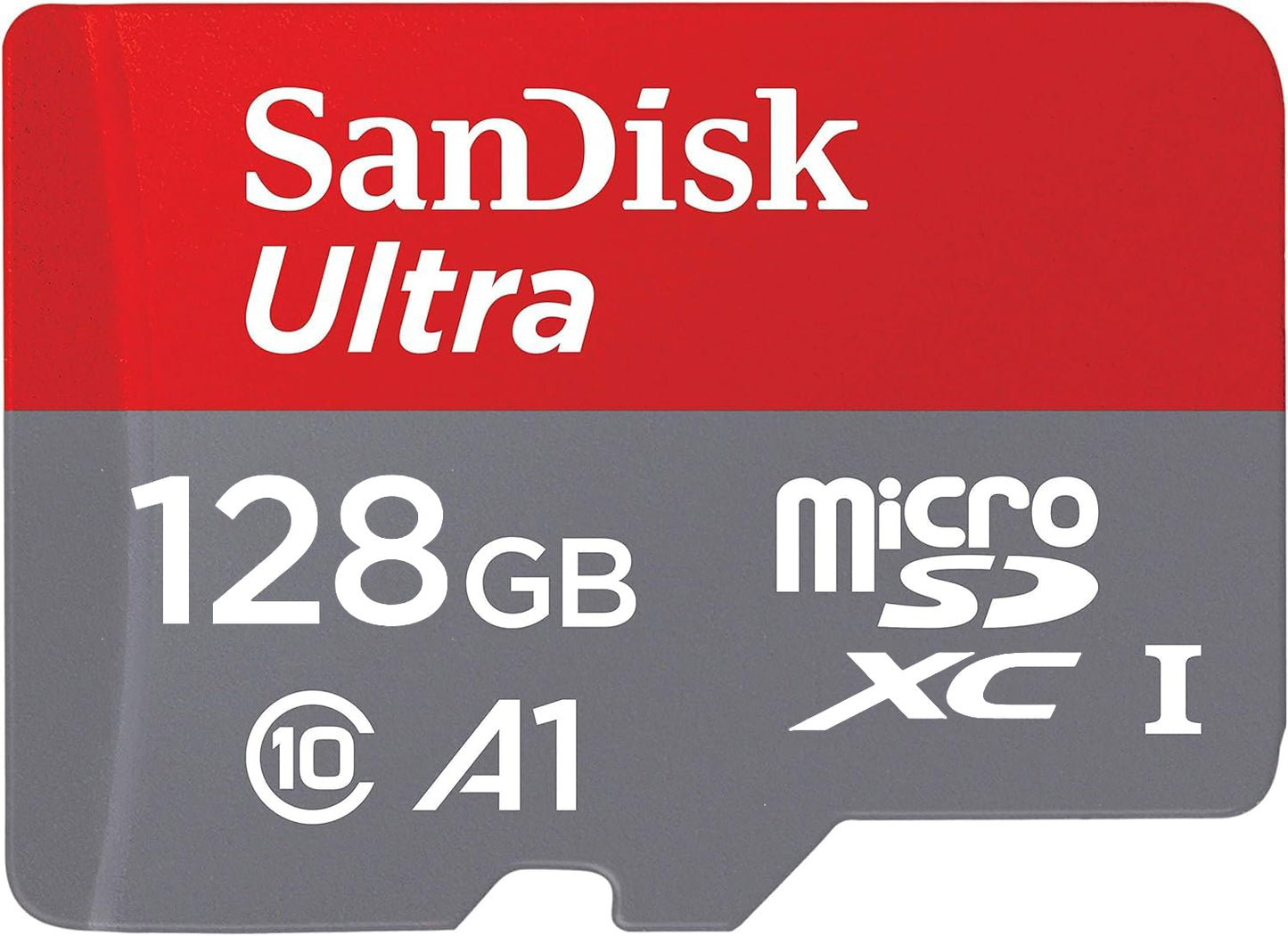 SanDisk Ultra Android A1 microSDXC-minneskort, 128GB, Klass 10 / UHS-1 U1 SDSQUAB-128G-GN6MN