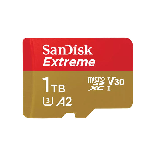 SanDisk Extreme microSDXC-minneskort, 1TB, Klass 10 / UHS-1 U3 SDSQXAV-1T00-GN6MN
