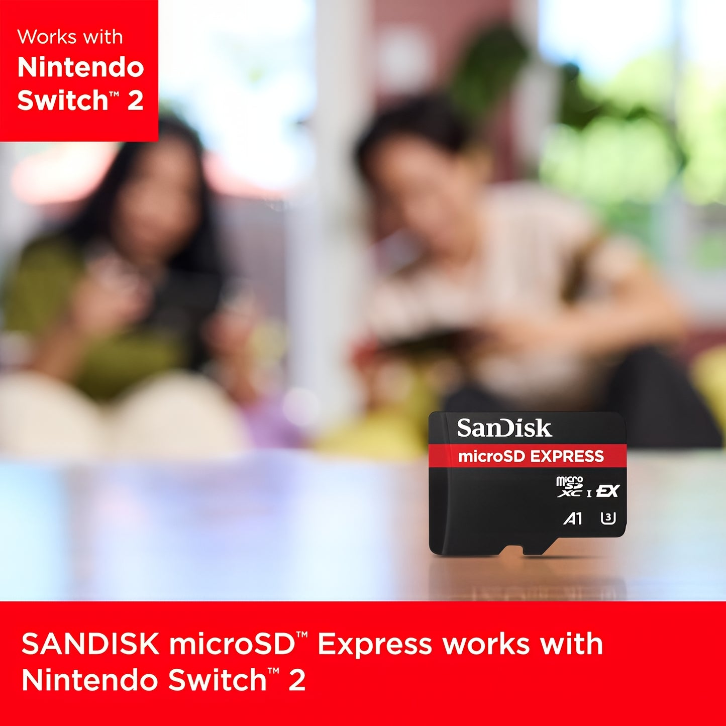 SanDisk Express microSDXC-minneskort, 512 GB, Klass 10 / UHS-1 U3 SDSQXFN-512G-GN4NN
