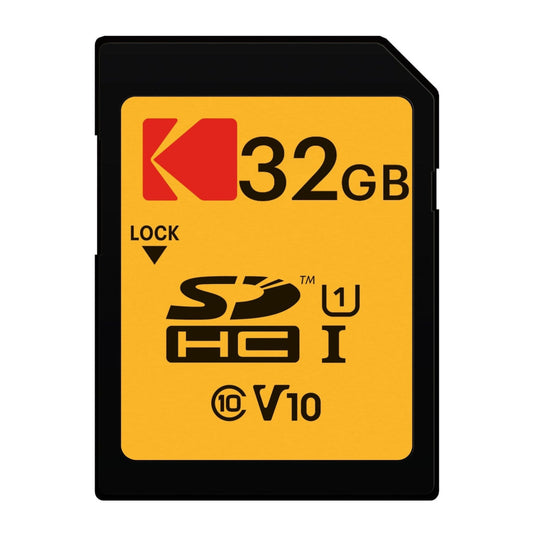 SDHC-minneskort Kodak Premium Performance, 32Gb, Klass 10 / UHS-1 U1 EKMSD32GHC10K