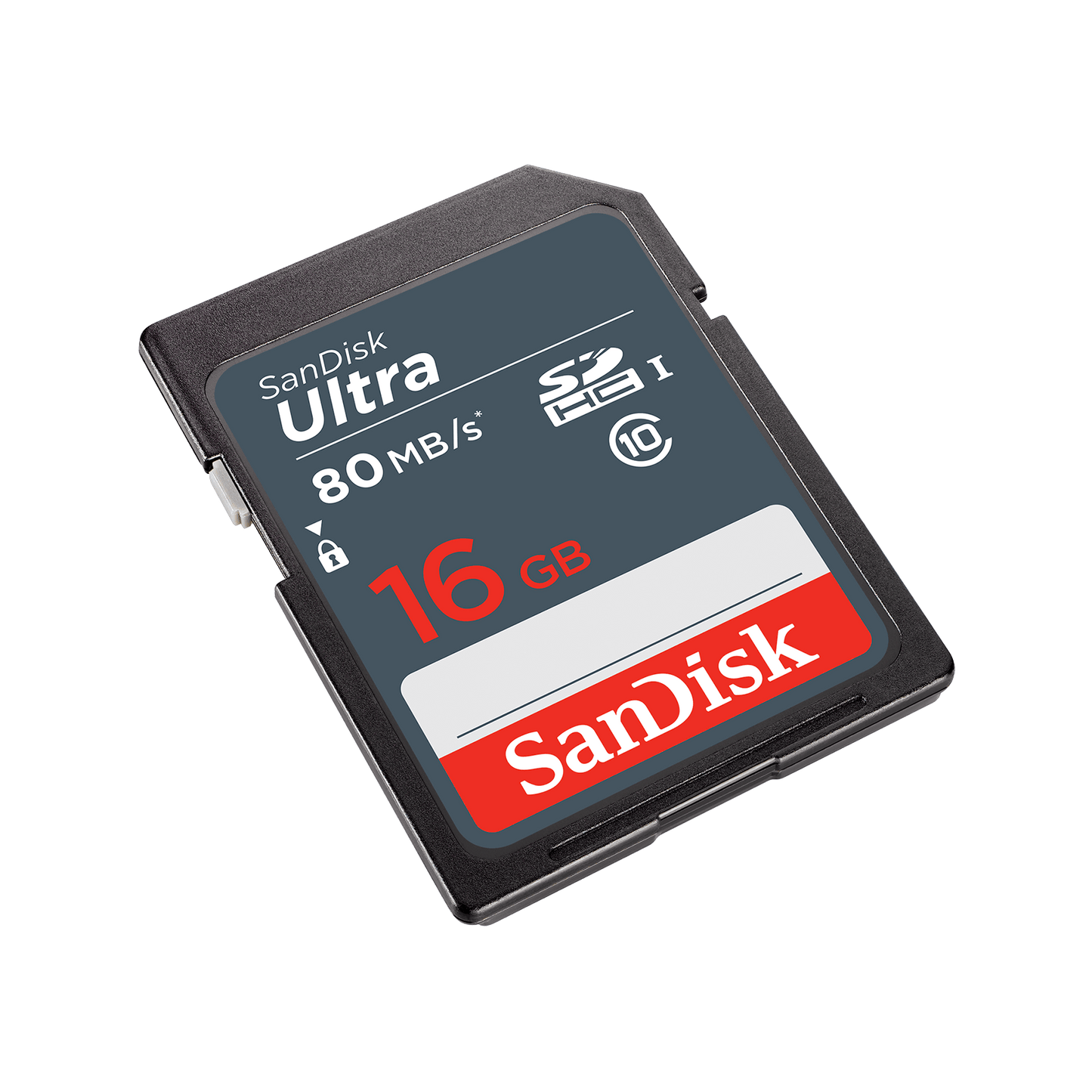 SDHC-minneskort SanDisk Ultra, 16GB, Klass 10 SDSDUNS-016G-GN3IN