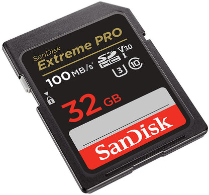 SDHC-minneskort SanDisk Extreme Pro, 32Gb, Klass 10 / UHS-1 U3 SDSDXXO-032G-GN4IN