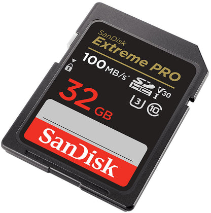 SDHC-minneskort SanDisk Extreme Pro, 32Gb, Klass 10 / UHS-1 U3 SDSDXXO-032G-GN4IN